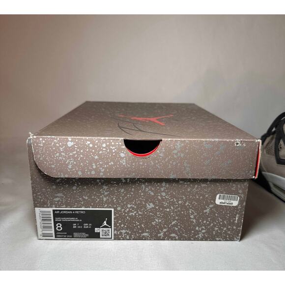 Size 8 - Nike Air Jordan 4 Retro Taupe Haze Men's Shoes Ships Now - Picture 9 of 10